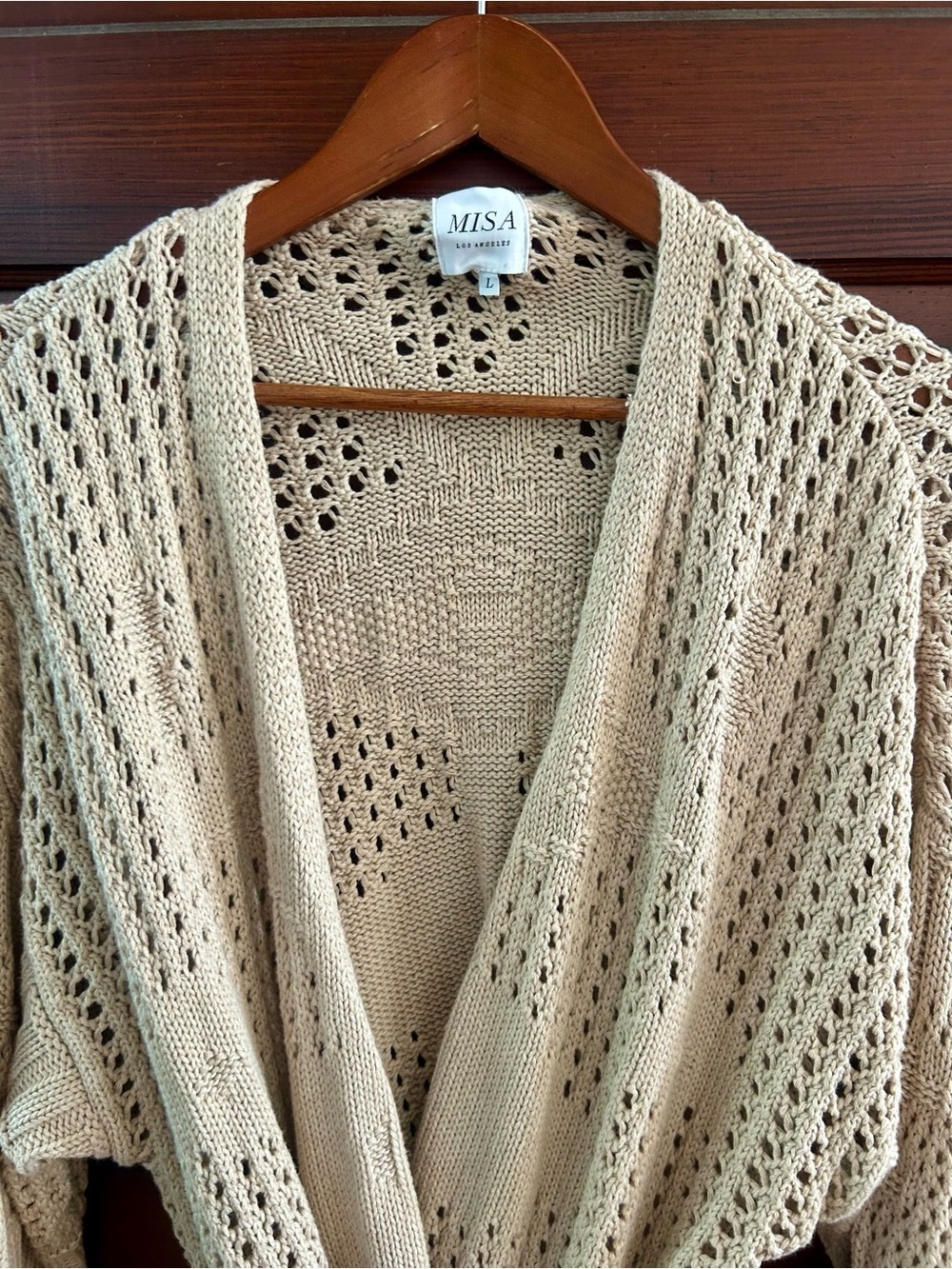 Anthropologie MISA Los Angeles Remi Fringed Cardigan🔥🔥New WithOUT Tags🔥🔥Sz Large - Picture 5 of 12